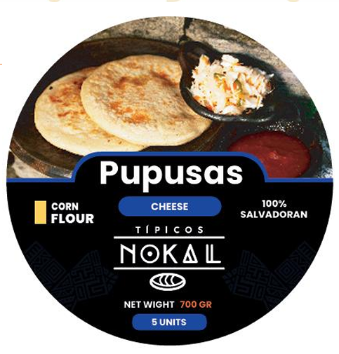 Pupusas de Maiz con Queso (5 pack) - Authentic Salvadoran Product