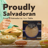 Caja de Pupusas Maiz de Queso con Loroco  (15x5 pack) - Authentic Salvadoran Product
