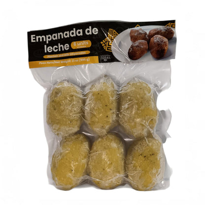 Empanadas de Plátano con Leche (paquete de 6) - Auténtico producto salvadoreño