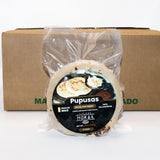Caja de Pupusas de Maiz con Frijol y Queso (15 x 5 pack) - Authentic Salvadoran Product