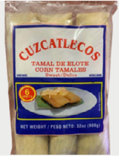 Corn Tamal Blue (Sweet) 6-Pack