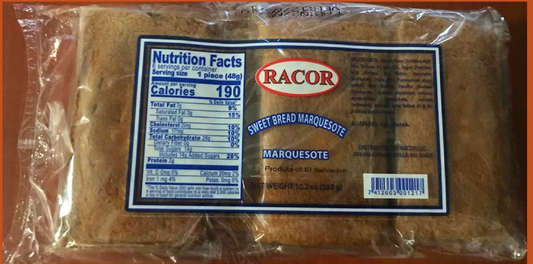 Marquesote Salvadoreño (Sweet Bread) (6-Pack)