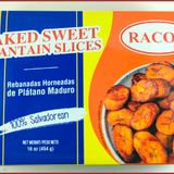 Sliced baked Palntains 16onz