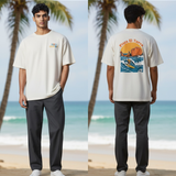El Tunco Beach- Slim Fit T-Shirt - 503 Cher@s Clothing Co.