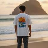 El Tunco Beach- Slim Fit T-Shirt - 503 Cher@s Clothing Co.