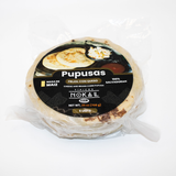 Pupusas de Maiz con Frijol y Queso (5 pack) - Authentic Salvadoran Product