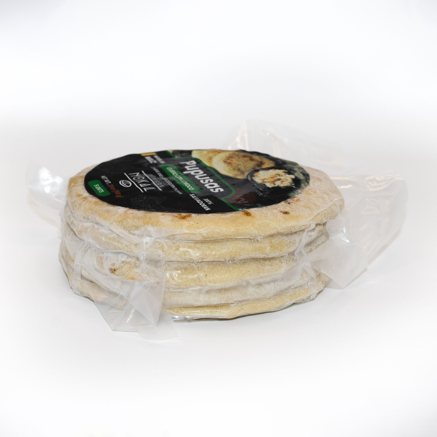 Pupusas de Maiz Queso con Loroco (5 pack) - Authentic Salvadoran Product