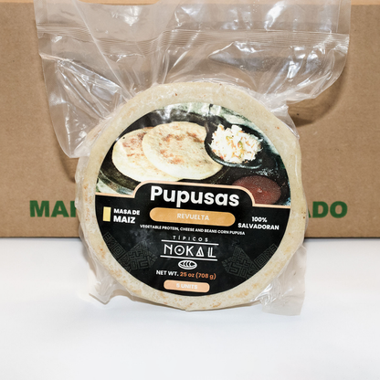 Caja de Pupusas Revueltas ( 15 x 5 pack) - Authentic Salvadoran Product